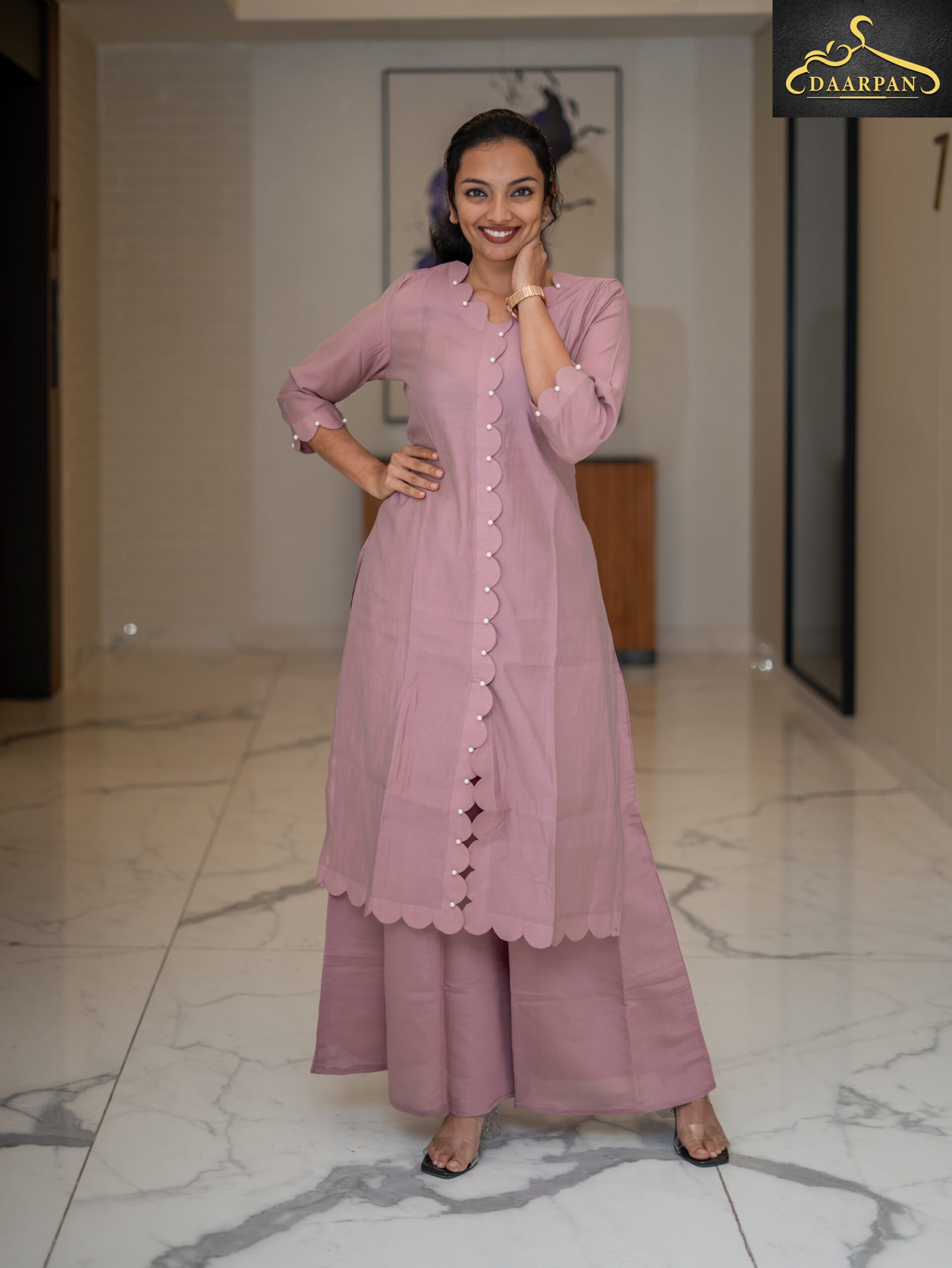 Two-piece Ethnic Set