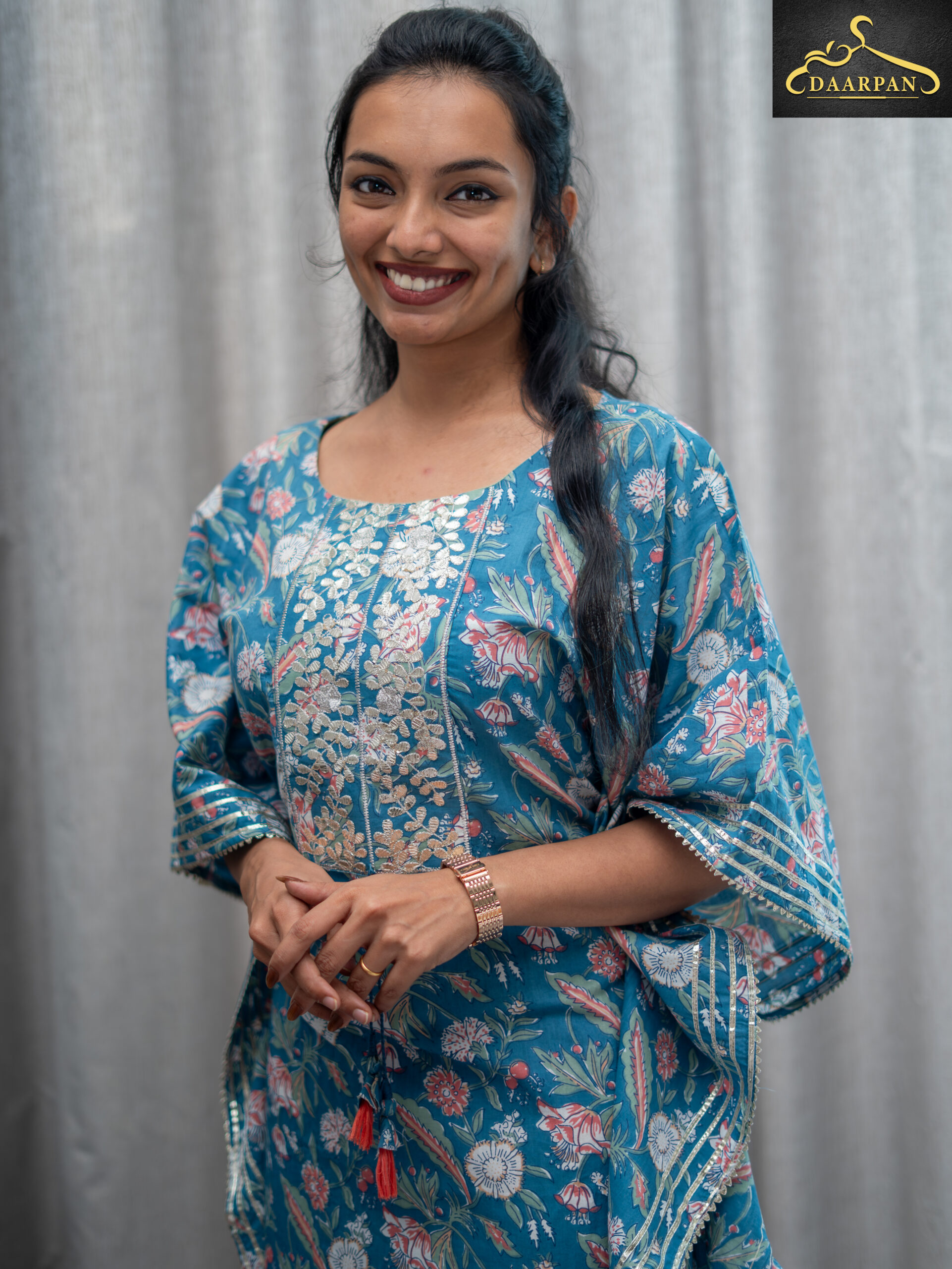 Kaftan-Inspired Midi Dress - Image 6