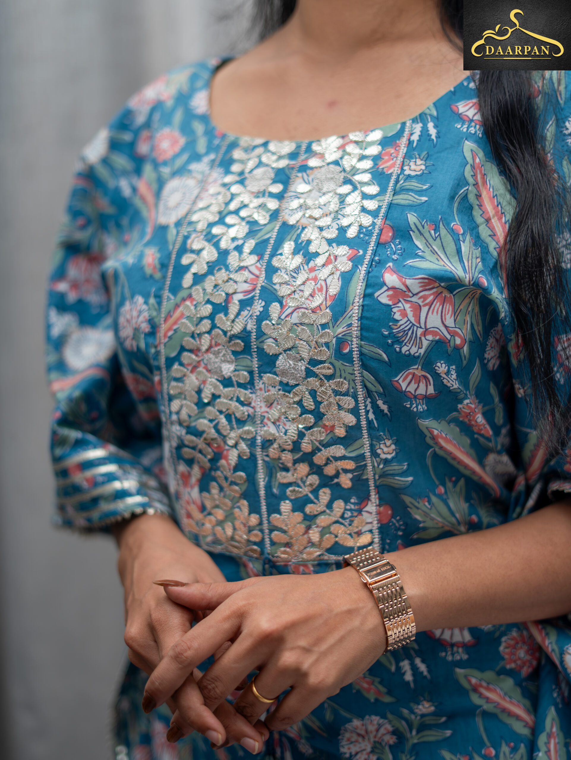 Kaftan-Inspired Midi Dress - Image 5